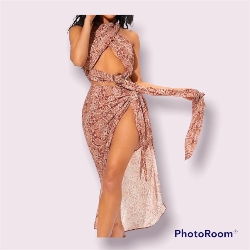 Paisley Skirt & Top Set